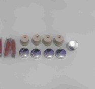 تصویر بست وایت برد شیشه ای (گلس برد)اینه شیشه Glass clamp