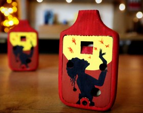 تصویر اوکارینا چهار حفره محاوی طرح آفریقا 2 