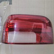 تصویر طلق چراغ خطر عقب فابریکی پراید صبا ست چپ و راست 