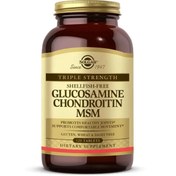 تصویر مکمل گلوکزامین و کندروتین برند سولگار ۱۲۰ عدد Solgar Glucosamine Chondroitin Msm 120 Tablet