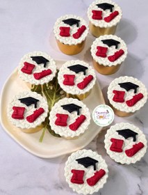 تصویر کاپ کیک جلسه دفاع فارغ التحصیلی 