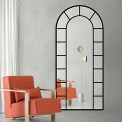 تصویر آینه گنبدی پنجره ای Window Style Mirror
