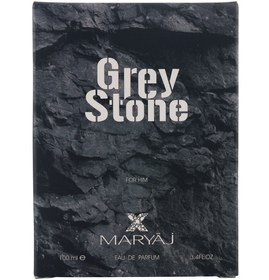 تصویر ادوپرفیوم مردانه مدل Gray Stone حجم 100 میلی لیتر ماریاژ Maryaj Gray Stone Eau De Parfum For Men 100ml