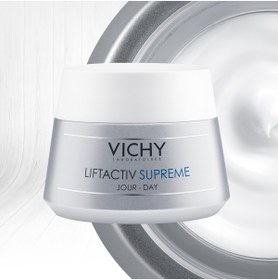 تصویر Vichy کرم مراقبت روزانه ضد چروک برای پوست خشک 