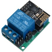 تصویر ماژول رله وایفای مدل ESP8266 