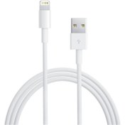 تصویر کابل شارژ USB به لایتنینگ اورجینال اپل Apple Lightning to USB Cable 1M-A1856