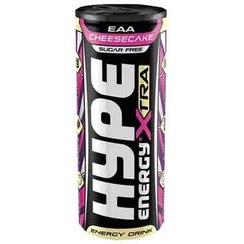 تصویر نوشیدنی انرژی زا هایپ Hype Energy Extra CHEESECAKE بدون شکر 250 میل تاریخ 2024/05/09 
