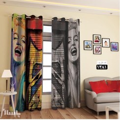 تصویر پرده تصویری طرح مرلین مونرو برند پرنا - کد 1950767 