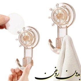 تصویر گیره چسبی دیواری طرح لنگر 