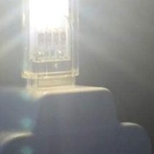 تصویر چراغ usb 8 led طرح فلش 