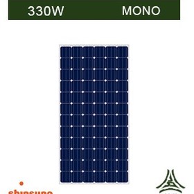تصویر پنل خورشیدی 330 وات مونوکریستال برند shinsung 