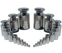 تصویر ست (27 عددی) وزنه کالیبراسیون ترازو کلاس F1 “F1 Class Calibration Weight Set for Weighing Instruments”
