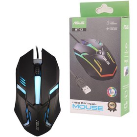 تصویر ماوس گیمینگ ایسوس مدل MT-X1 با سیم 