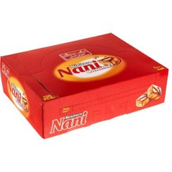 تصویر شکلات مغز دار نانی شیرین عسل -800 گرم بسته 100 عددی 