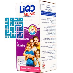 تصویر شربت لیکو میون ابیان فارمد 250 میلی لیتر Abian Pharmed Liqo Mune Syrup 250 ml