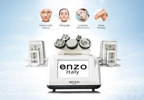 تصویر دستگاه لاغری 8 گیم کاهش وزن بدن و لیفت پوست صورت انزو ایتالیایی enzo Italy