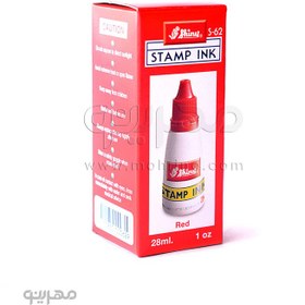 تصویر جوهر مهر ژلاتینی 28 میلی لیتر Shiny S Stamp Ink 