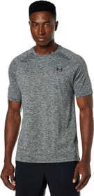 تصویر تی شرت ورزشی سبک و تنفسی مردانه Under Armour UA Tech 2.0 SS، لباس های بدنسازی با فناوری ضد بو (بسته 1 عددی) - ارسال 20 روز کاری 