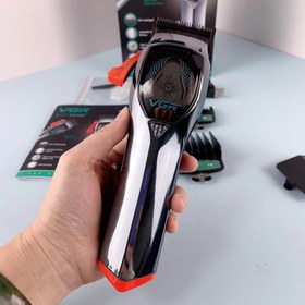 تصویر ماشین اصلاح سر و صورت وی جی آر مدل V-647 VGR trimmer model V-906