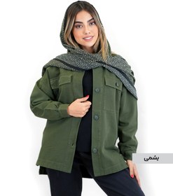 تصویر شکت دو جیب کتان M31812 