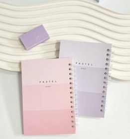 تصویر دفترچه پاستلی کیفت ۸۰ برگ 