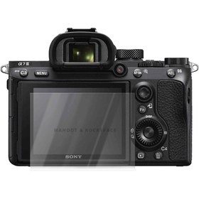 تصویر محافظ صفحه هیدروژل برند راکسپیس و ماهوت مناسب دوربین عکاسی SONY a7 lll mirrorless 