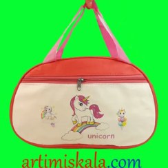 تصویر کیف چرمی اسب تکشاخ 