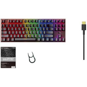 تصویر کیبورد گیمینگ فنتک Keyboard Gaming FanTech MAXFIT87 MK856 Mint 