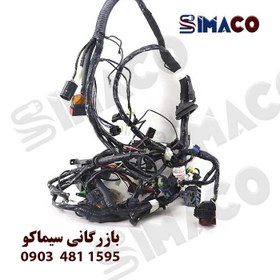 تصویر دسته سیم موتور ساژم پراید فن دو دور یگانه دناکو با کد فنی SH12V 67020 