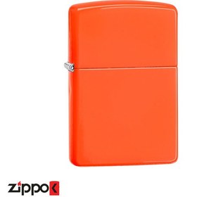 تصویر فندک زیپو اصل 28888 | Zippo Reg Neon Orange 