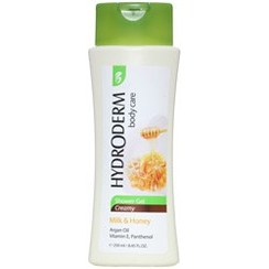 تصویر شامپو بدن کرمی با رایحه شیر و عسل هیدرودرم Hydroderm Milk And Honey Creamy Shower Gel 250ml