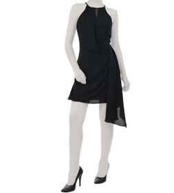 تصویر پیراهن زنانه مشکی سرژه Serge کد 205505 