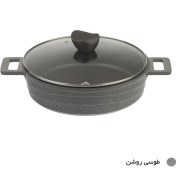 تصویر تابه تکنو مدل اورس سایز 28 frying pan