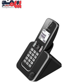 تصویر گوشی تلفن بی سیم پاناسونیک مدل KX-TGD320 Panasonic KX-TGD320BX Cordless Phone