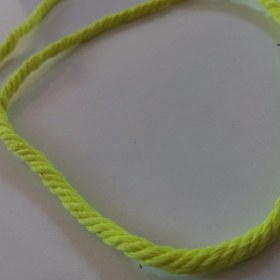 تصویر بند عینک ساده سبز فسفری کد ۱۰۱۳ 