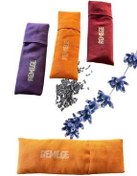 تصویر چشم بند یوگا نارنجی بالش اسطوخودوس آروماتراراپیک باند 100 ٪ پارچه اردک REMEGE 