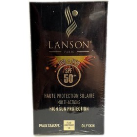 تصویر کرم ضدافتاب لانسو ن رنگی spf50 