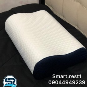 تصویر بالش مموری موجدار بزرگ memory foam pillow