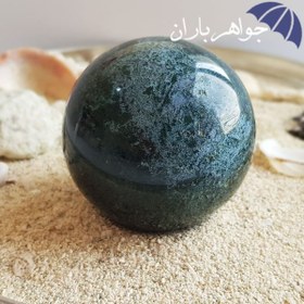 تصویر گوی جاسپر سبز اصل درشت H3049 