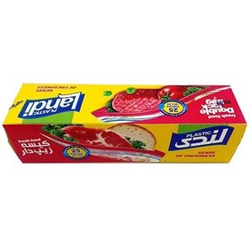 تصویر کيسه فريزر زيپ دار 25 تايي لندي 