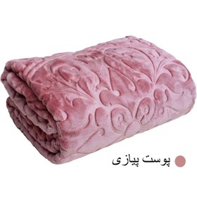 تصویر پتو ضخیم گلبافت برتر یک نفره اصل - پوست پیازی (کالباسی) 