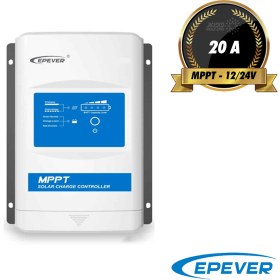 تصویر شارژکنترلر خورشیدی 20 آمپر 12/24 ولت MPPT برند EPEVER مدل XTRA2206N-XDB1 20A 12/24V MPPT Charge Controller EPEVER XTRA2206N-XDB1