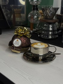 تصویر فنجون استیل دوجداره 