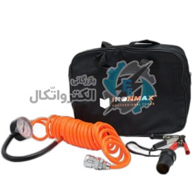 تصویر کمپرسور باد فندکی آیرون مکس مدل IRONMAX IM-AC55C ا IRONMAX IM-AC55C model IRONMAX air compressor 