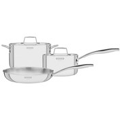 تصویر سرویس قابلمه و تابه 5 پارچه ترامونتینا مدل GRANO 