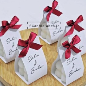 تصویر گیفت شمع روبیک 