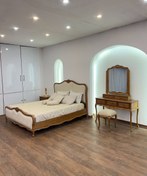 تصویر سرویس خواب کلاسیک چوبی 