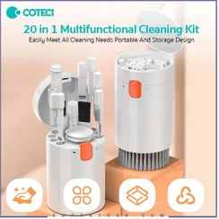 تصویر کیت تمیزکننده گرین لاین 20in1 Cleaning Kit Green Lion 20 in 1 Multifunctional Cleaning Kit