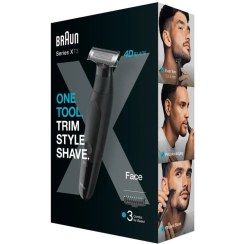 تصویر ماشین اصلاح صورت براون مدل XT3 وان بلید 