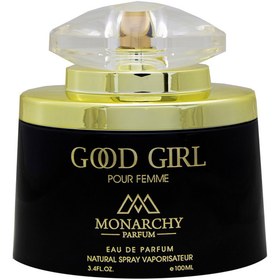 تصویر ادکلن گود گرل GOOD GIRL مونارچی MONARCHY حجم ۱۰۰ میلی لیتر GOOD GIRL MONARCHY